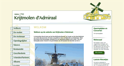 Desktop Screenshot of krijtmolen.nl